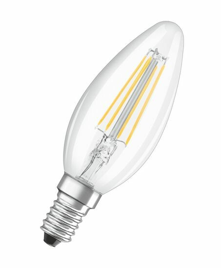 Лампа светодиодная LED Retrofit CLASSIC B 40 4 W/4000K E14 | 4058075437142 | OSRAM