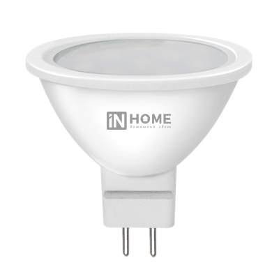 Лампа светодиодная LED-JCDR-VC 4Вт 230В GU5.3 4000К 310Лм | 4690612030692 | IN HOME