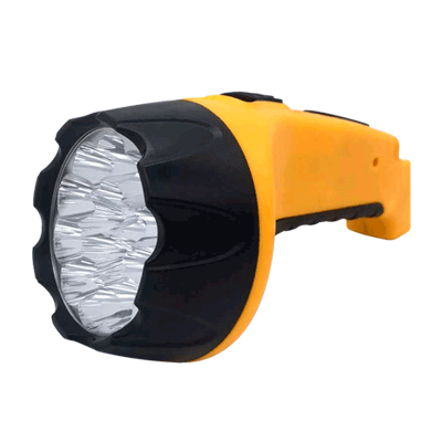 Фонарь прожекторный аккумуляторный MLA 04 15LED 200Lm 6ч 2 режима, з/у 230В ЧЕРНО-ЖЁЛТЫЙ | 4690612031781 | IN HOME