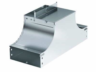 Т-Ответвитель вверх (плоский) TSS 300/80 в комплекте с крепежными элементами и соединительными пластинами, необходимыми | 37225KHDZ | DKC