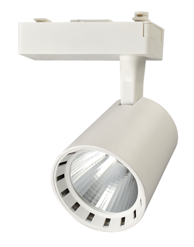 Светильник светодиодный трековый однофазный PTR 0315 15w 4000K 24° WH (белый) IP40 | 5010574 | Jazzway