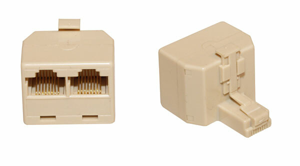 Разветвитель DA-8P8C "T" с 8p8c на два 8p8c | 18806 | Hyperline