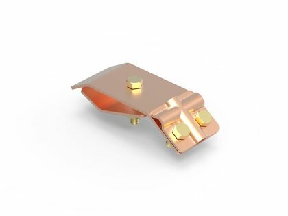 Держ. прута на водостоке с болтом,медь | ND2308CU | DKC