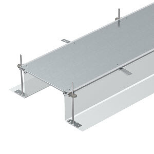 Секция кабельного канала OKA-G глухая 2400x500x240 мм (сталь) (OKA-G50040240) | 7424026 | OBO Bettermann