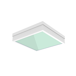 Светильник светодиодный медицинский накладной 295*295*70мм рассеиватель закаленное стекло 25Вт 4000К IP54 | V1-C0-00597-20G06-5402540 | VARTON