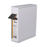 Термоусаживаемя трубка в евро-боксеT-BOX 8/4 черный (10м) | 65606 | КВТ