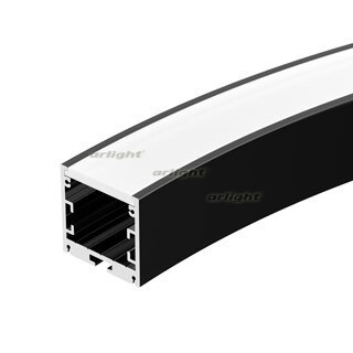 Профиль SL-ARC-3535-D800-A45 BLACK (320мм, дуга 1 из 8) | 027640 | Arlight