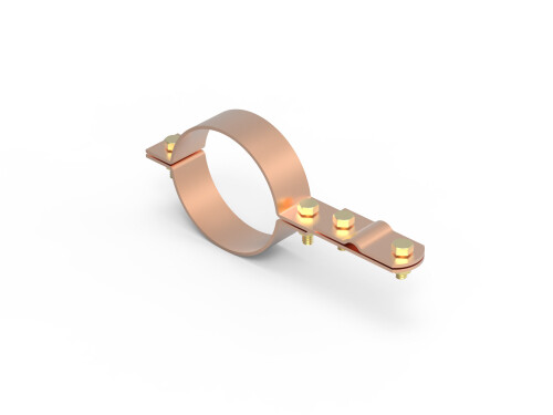 Хомут на металл. трубы, D20-80, медь | NG3002CU | DKC
