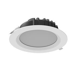 Светильник светодиодный Downlight 230*81мм 40W Tunable White (2700-5700K) IP54/20 RAL9010 бел. мат. димм.DALI | V1-R0-00084-10D01-44040TW | VARTON