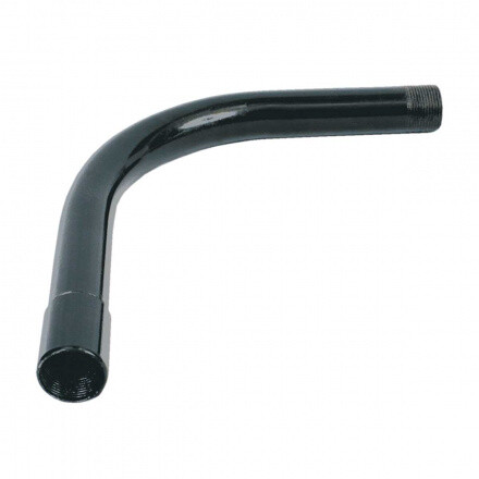 Поворот стальной с резьбой лакированный 6121 (EOZ) | 6121_EOZ | Kopos