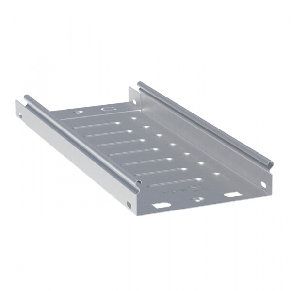 Лоток неперфорированный 50х200х3000-0,55мм EKF | L5020000-0,55 | EKF