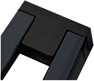 Комплект торцевых элементов PTR EC-BL чёрный для шинопровода осветительного | 5010895 | Jazzway