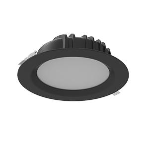 Светильник светодиодный Downlight 230*81мм 40W Tunable White (2700-5700K) IP54/20 RAL9005 черный муар димм.DALI | V1-R0-90084-10D01-44040TW | VARTON