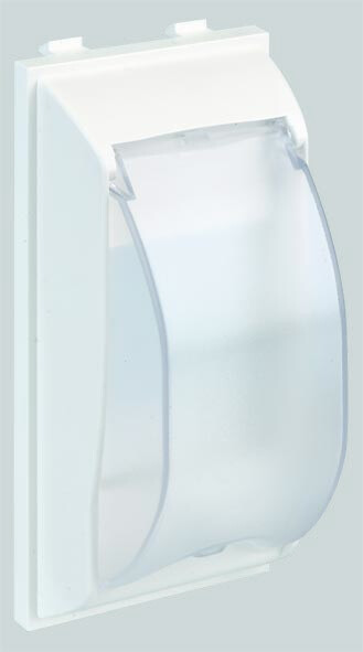 Simon Connect Плата с защитной прозрачной крышкой для устр.автоматики, высота 32 мм, S-модуль, графит | SMN-14 | Simon