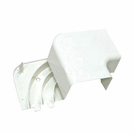 RLA 100х55 Угол плоский с задней стенкой и разделителем ARC-LAN | 576311 | Ecoplast