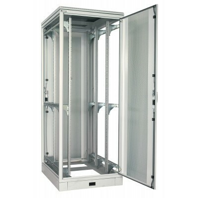 Шкаф напольный WZ-IT-426010-19AA-2-011-FP 19",42U,1963х600х1000мм,дв.стек.с одноточ.зам.,сзади укороч.дв.+ф.п.3Uсер.(RAL7035)разобр.| 411344 | Zpas