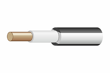 ВВГнг(А)-LS  1х10  ок-0,66  бел.(полоса)