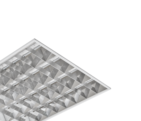 Светильник люминесцентный ЛВО10-4х18-021 Rastr | 1110418021 | АСТЗ