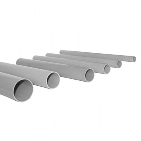 Труба гладкая ПВХ жесткая d32мм (2м) (50м/уп) белая EKF | trg-32w-2m | EKF