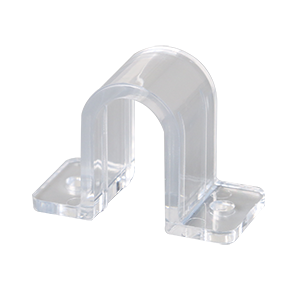 Комплект монтажных клипс для ленты NEON 10x20 DOME 20 шт прозрачные | V4-NS-00.0053.STR-0006 | VARTON