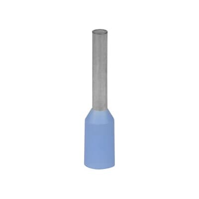 Наконечник каб. FER0208P-G, медь лужен./полипропилен, втулка, голубой, 0.25мм2, 8мм, 500 шт. в пачке | 7TCA301140R0184 | ABB
