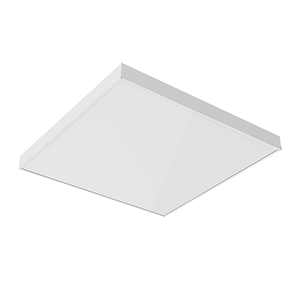 Светильник светодиодный E070 2.0 обр. учрежд. встр./накл. 595*595*50мм IP40 42 ВТ 4000K с призм. рас. авар пост | V1-E0-00070-01PRA-4004240 | VARTON