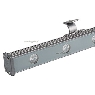 Прожектор светодиодный архитектурный AR-LINE-1000XS-12W-24V RGB (Grey, 30 deg, DMX512) | 024329 | Arlight