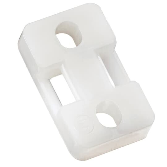 Монтажное основание UV 94 V-2, 2 винта, натуральный, полиамид 6.6; 31,2 х 19,1 ; 7,6; 500 шт. | 7TAG009880R0012 | ABB