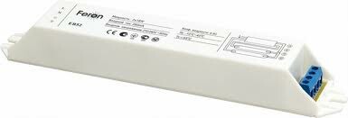 Аппарат пускорегулирующий электронный (балласт), 1*36W T8/G13 230V, EB51S | 21521 | Feron