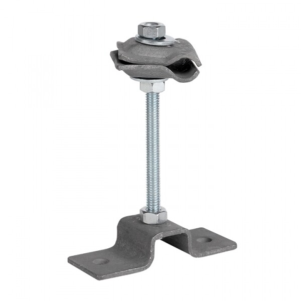 Держатель проводника на гор. и верт. пов., L=80мм, Ni EKF PROxima | lp-35080-ni | EKF