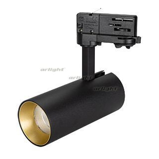 Светильник SP-POLO-TRACK-LEG-R65-8W Warm3000 (BK-GD, 40 deg) | 027472 | Arlight