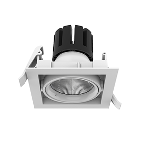 Светильник светодиодный DL-TETRIS поворотный 35град 165*165*140mm 25W 4000K IP20 | V1-R0-00424-10000-2002540 | VARTON