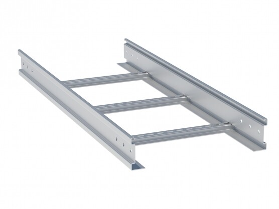 Лоток лестничный усиленный 150х700х6000-2,0 мм HDZ EKF | LTP150700x6-2-HDZ | EKF