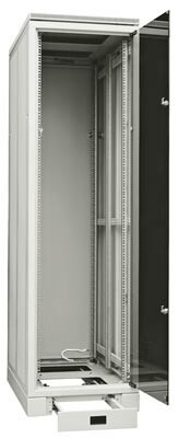 Шкаф напольный WZ-IT-246060-29AA-2-011-FP 19",24U,1163х600х600мм,дв.ст.спл.с однот.зам.с руч.,укор.дв.+ф.п. 3U,сер.(RAL7035)разобр. | 410687 | Zpas