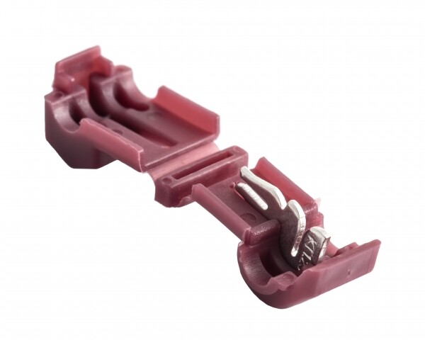 Ответвитель прокалывающий ОВ-T 1 0.25-1.0 мм2 красный (5шт) EKF PROxima | plc-ovt-0.25-1.0r | EKF