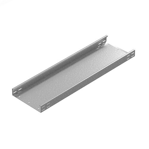 Лоток неперфорированный промышленный 600х60х3000 (2,0 мм) | ПЛК(Н)-600х60 (2 мм) | Ostec