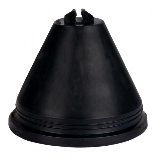 Кровельный держатель прут 8мм c 1 фиксатором (без бетона) EKF PROxima | lp-30000 | EKF