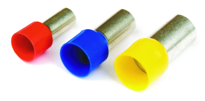 Наконечник-гильза двойная 8 мм с изолир.фланцем 0,25 кв.мм фиолетовый (НШВИ2) | 2ART5020PN | DKC