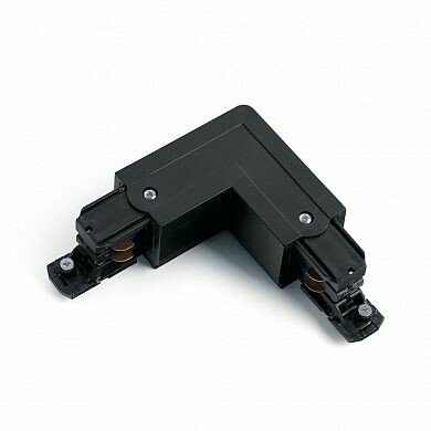 Коннектор для трехфазного шинопровода PRO-0435 угловой левый (внешний) черный 91292 | 41082 | FERON