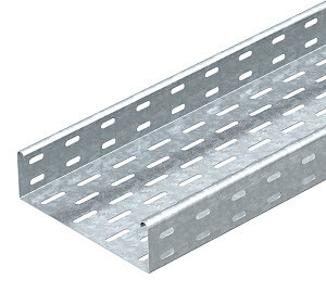 Кабельный листовой лоток перфорированный 60x400x3000 (MKS 640 FT) | 6055664 | OBO Bettermann