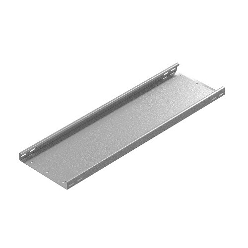 Лоток неперфорированный промышленный 150х35х3000 (2,0 мм) | ПЛК(Н)-150х35 (2 мм) | Ostec