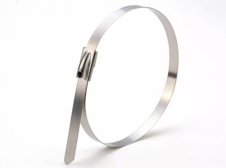NO-KSS0-09 Хомут из нержавеющей стали 7,9х300 (упак. 50 штук) (60/1440) | Б0051724 | ЭРА