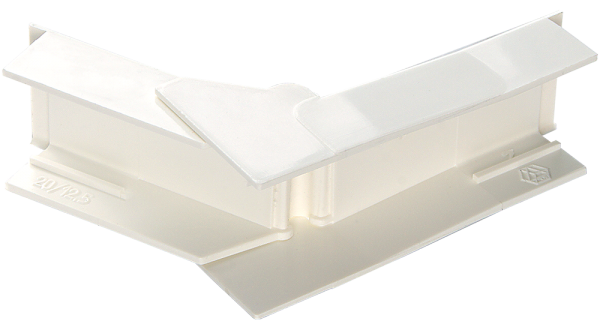 Угол внутренний/внешний изменяемый для кабель-канала 20х12,5 | 020003S | SPL