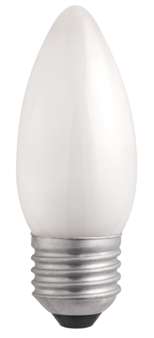 Лампа накаливания ЛОН 60Вт Е27 240В B35 frosted | 3320362 | Jazzway