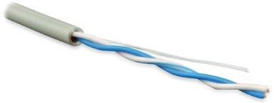 UUTP1-C5-S24-IN-PVC-GY-500 (500 м) Кабель витая пара, неэкранированная U/UTP | 41482 | Hyperline