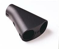 Ответвитель Y161613/BL, Y-образный, полиамид 66, черный, d16/d16/d13, 10 шт. в пачке | 7TCA296000R2625 | ABB