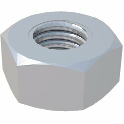 Гайка шестигранная М12 DIN 934 | G12 | КМ-профиль