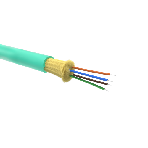 Кабель волоконно-оптический DT ОМ3,50/125 мкм,4 волокна в плотном буферном покрытии | RNDTIN5034LSAQ | DKC