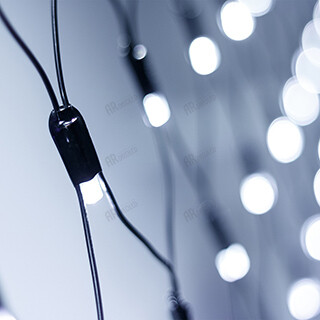 Светодиодная гирлянда ARD-NETLIGHT-CLASSIC-2000x1500-BLACK-288LED White (230V, 18W) | 024687 | Arlight
