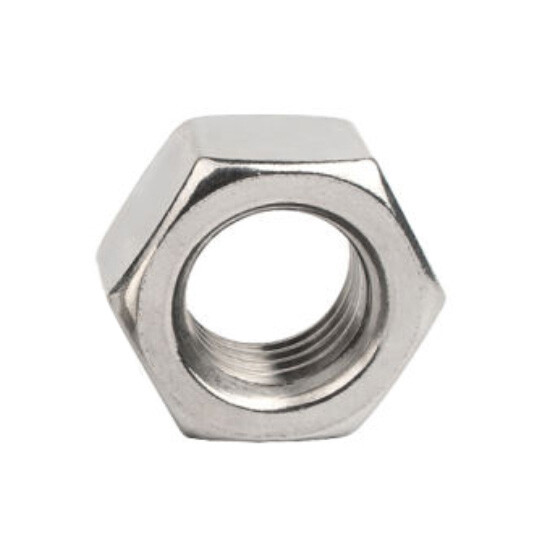 Гайка DIN934 шестигранная M16 нерж.ст. А2 с левой резьбой (2 шт) - пакет | 144167 | Tech-KREP